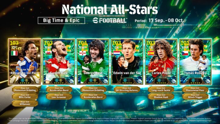 Arte oficial de eFootball divulgada pelo publicador
