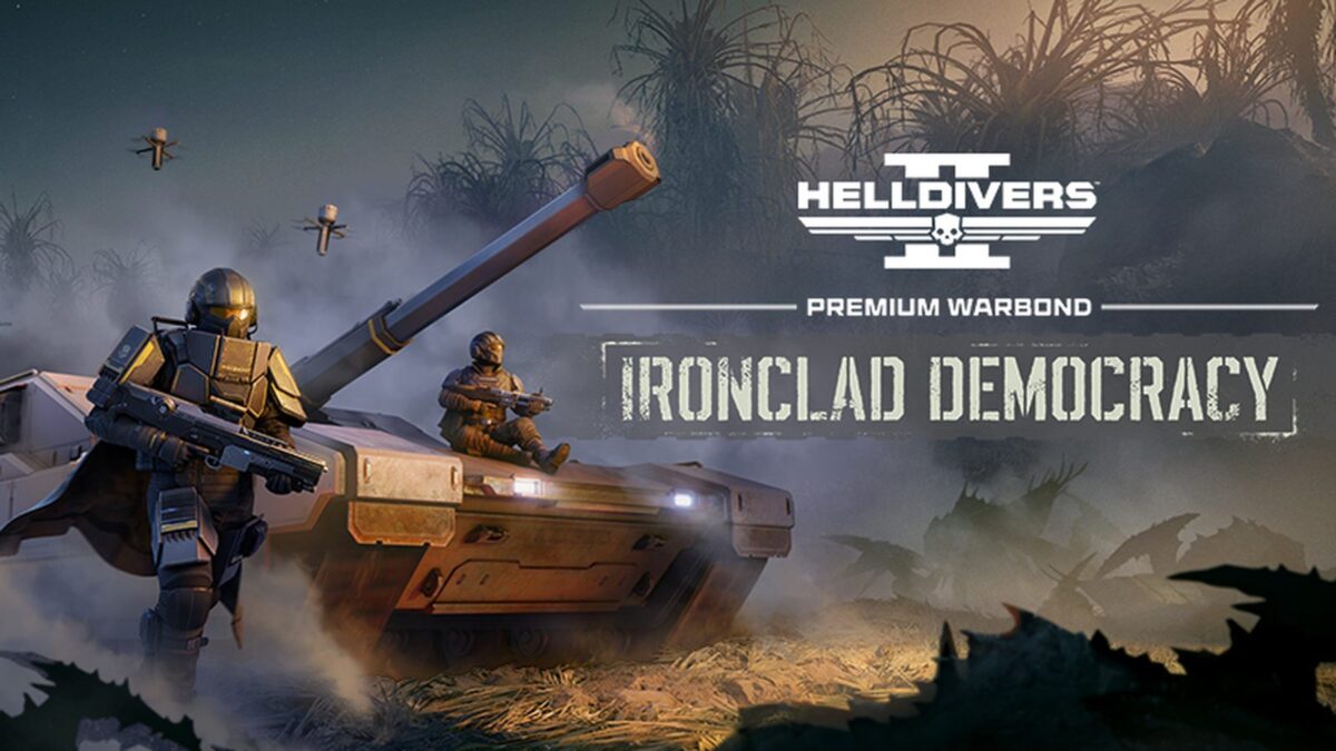 Arte oficial de HELLDIVERS 2 divulgada pelo publicador