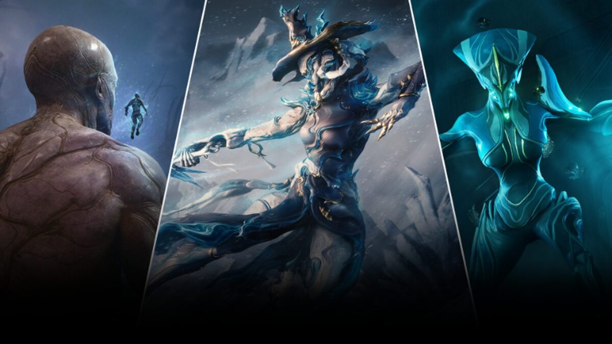 Arte oficial de Warframe divulgada pelo publicador
