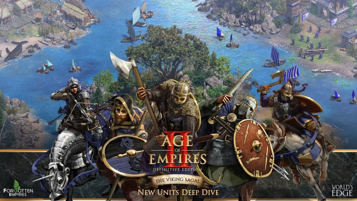 Imagem oficial de Age of Empires II: Definitive Edition divulgada pela fonte