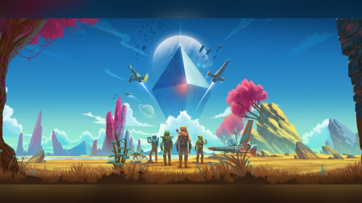 Imagem oficial de No Man's Sky divulgada pela fonte