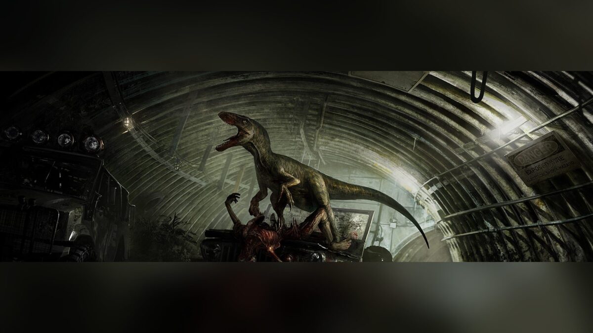 Arte oficial de The Isle divulgada pelo publicador
