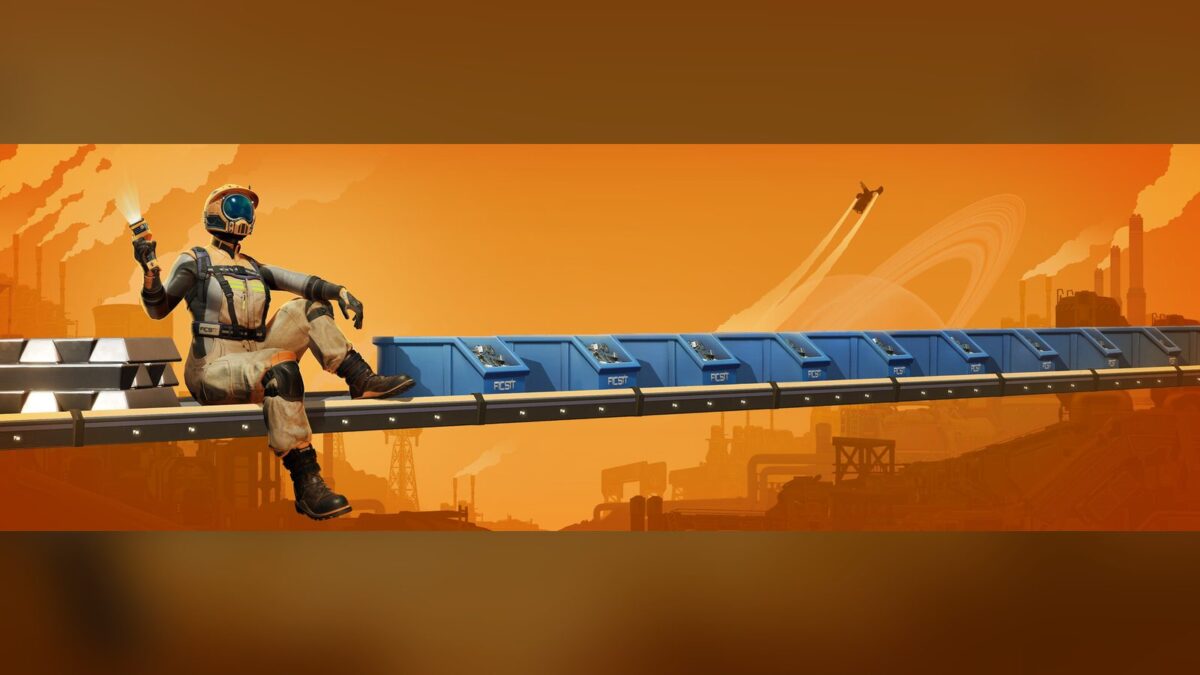Arte oficial de Satisfactory divulgada pelo publicador