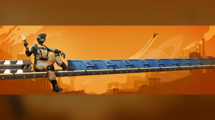 Arte oficial de Satisfactory divulgada pelo publicador