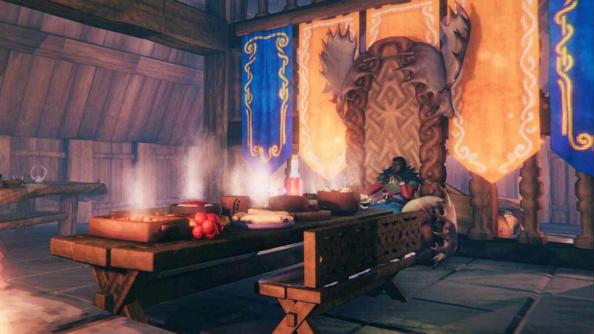 Imagem oficial de Valheim divulgada pela fonte