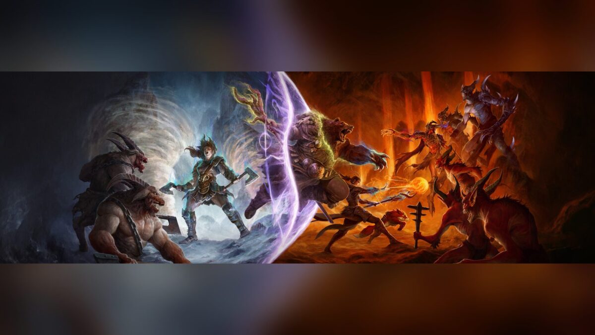 Arte oficial de Diablo IV divulgada pelo publicador