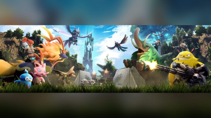 Arte oficial de Palworld divulgada pelo publicador