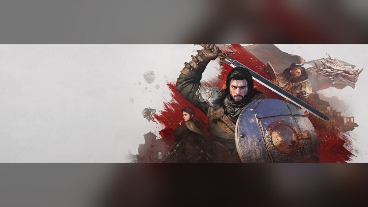 Arte oficial de Crimson Desert divulgada pelo publicador
